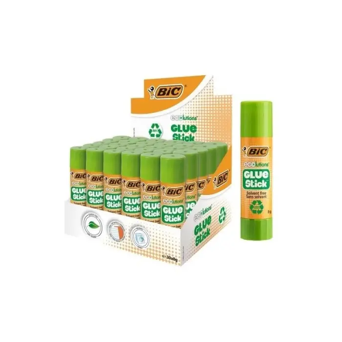 Набір клею-олівця BIC водна основа 8 г 30 шт
