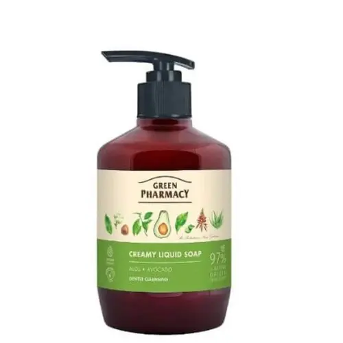 Green Pharmacy Рідке мило "Алое і авокадо", 460мл