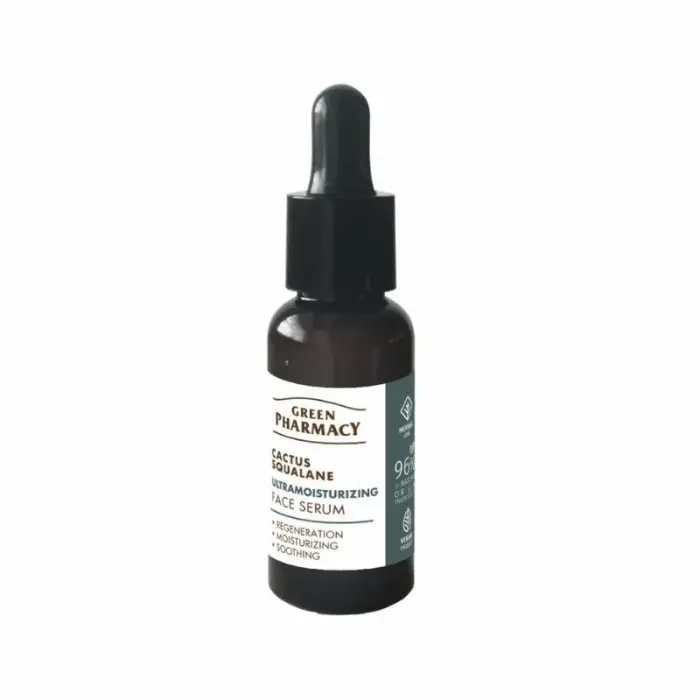 Green Pharmacy Сироватка для обличчя Кактус + Сквалан, 30мл