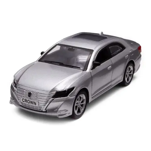 Автомодель металлическая "TOYOTA CROWN" (серебристый)