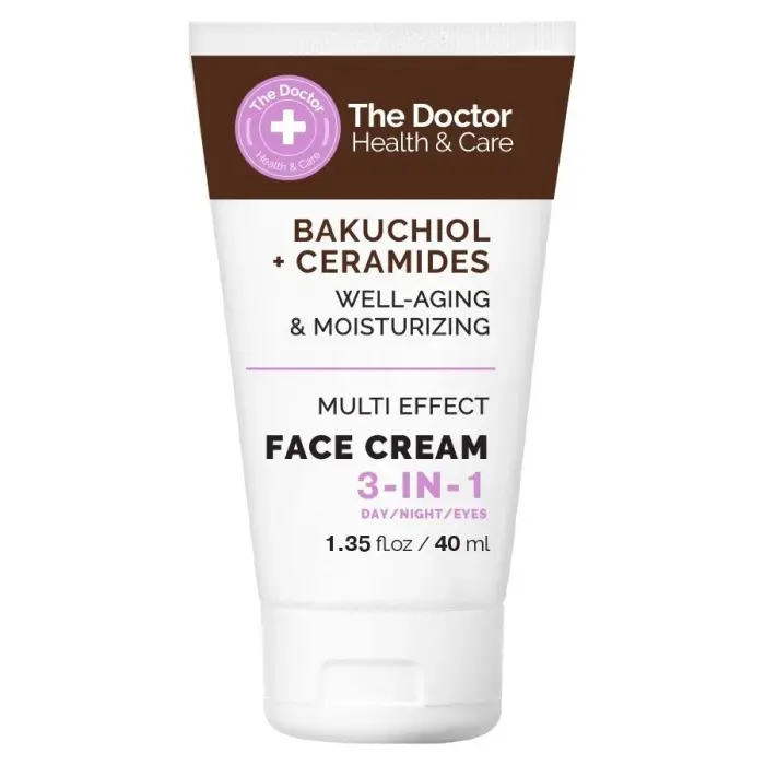 The Doctor Health & Care Крем для лица Bakuchiol + Ceramides Face Cream 3в1, 40мл