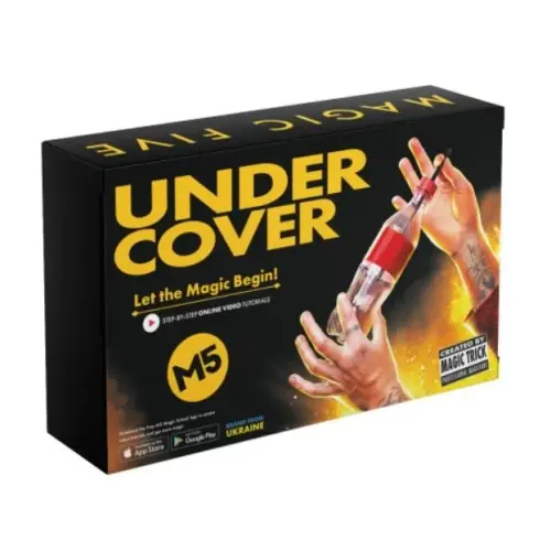 Пристрій для демонстрації фокусів і трюків в ігровій формі "Magic Five. Undercover"
