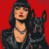 Картина по номерам - "Опасные" ©art_selena_ua, 40х40см