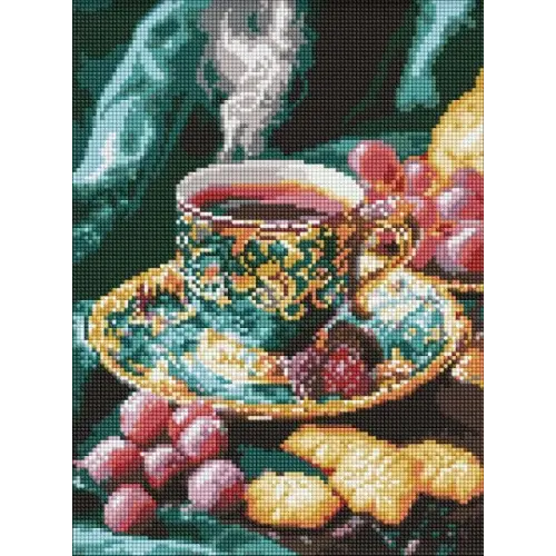Алмазна мозаїка - "Кава по-турецьки" ©art_selena_ua, 30х40см