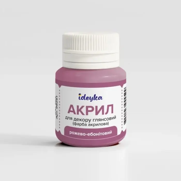 Акрил для декора - Розово-эбонитовый