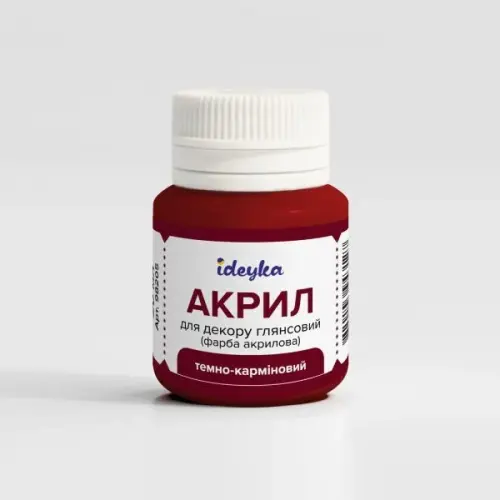 Акрил для декора - Темно-карминовый