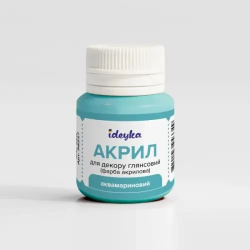 Акрил для декору - Аквамариновий