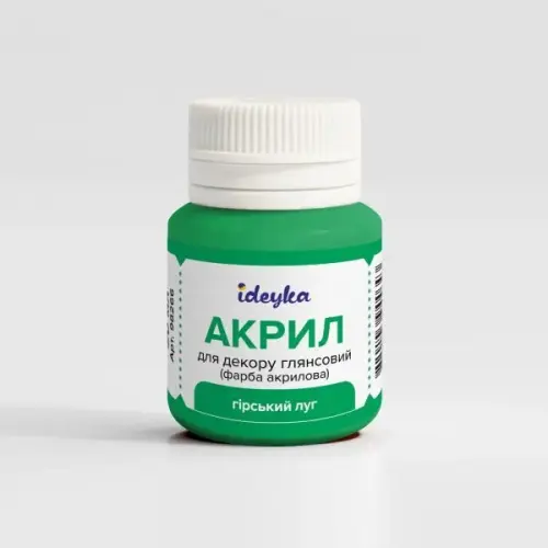 Акрил для декора - Горный луг