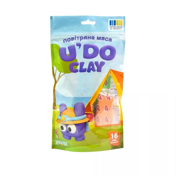 Набір для творчості "UʼDO Clay 16 шт"