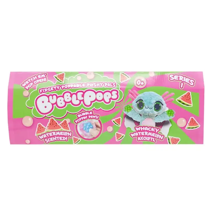 М’яка іграшка Bubble Pops “Кавуневий аксолотль”
