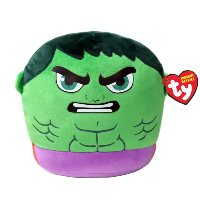 Дитяча іграшка м’яконабивна TY SQUISH-A-BOOS “HULK” 20 см