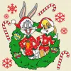 Картина по номерам "Bugs & Lola" 25х25 см