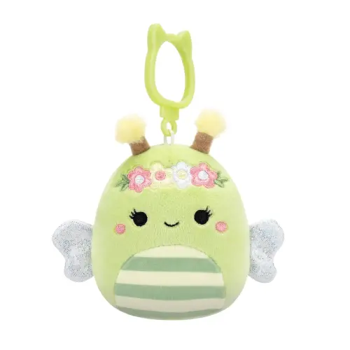 Мягкая игрушка на клипсе Squishmallows – Пчелка Сибил