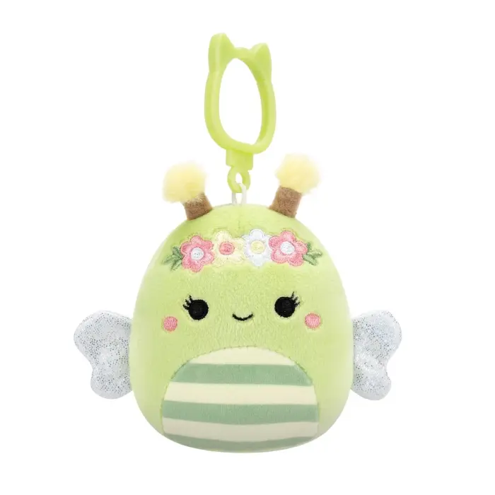 Мягкая игрушка на клипсе Squishmallows – Пчелка Сибил