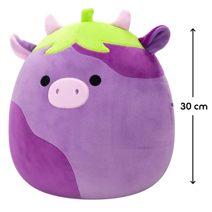 М'яка іграшка Squishmallows - Корівка-баклажан Фредерік (30 см)