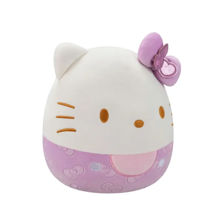 Мягкая игрушка Squishmallows – Хеллоу Китти в фиолетовом (20 cm)