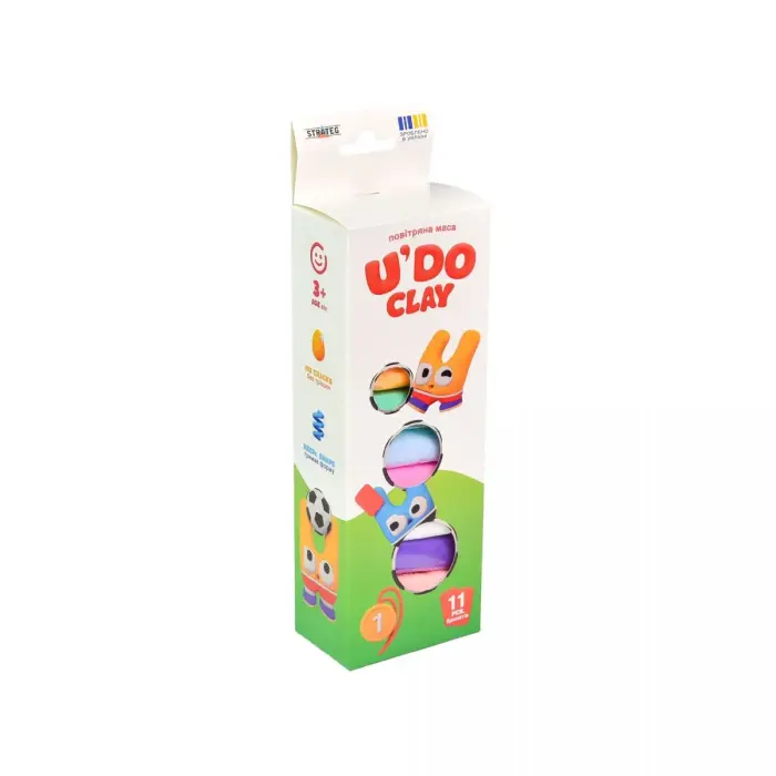Набор для творчества UDO Clay 11 шт, брикет 10 г (СПОРТ)