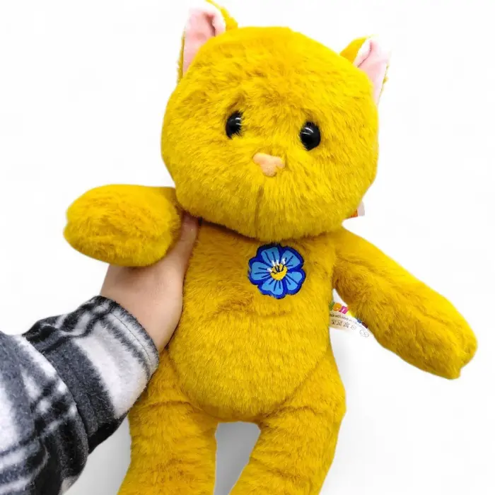 Мʼяка іграшка "Кошеня Victory" 29 см (КОРИЧНЕВА)