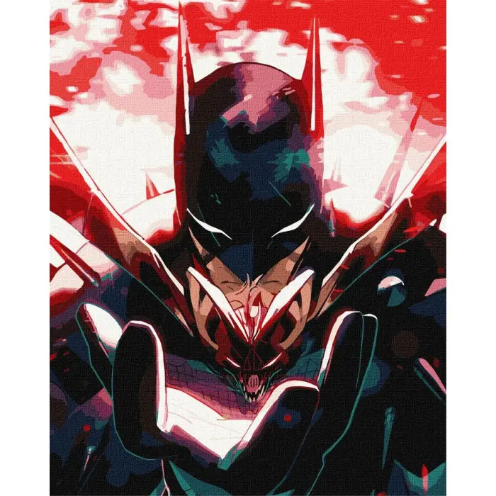 Картина за номерами з фарбами металік "Batman: Темний Лицар" 40х50 см