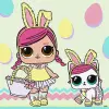 Набір для розпису по номерах для дітей "L.O.L. Surprise! Spring Bling HOPS and KITTEA" 30х30см