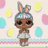 Набір для розпису по номерах для дітей "L.O.L. Surprise! Spring Bling CARATS" 30х30см