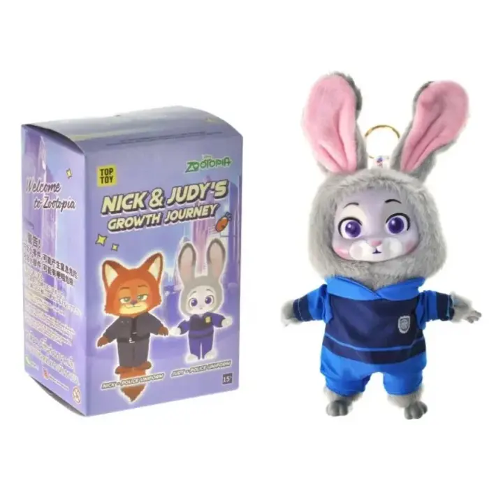 Игрушка-сюрприз мягкая Брелок "Зоотрополис. Zootopia 2 СЕЗОН" в коробке 20см