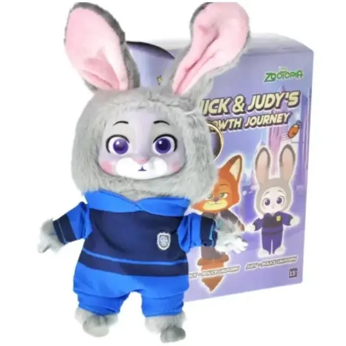 Игрушка-сюрприз мягкая Брелок "Зоотрополис. Zootopia 2 СЕЗОН" в коробке 20см