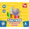 Пластилін флуоресцентний 6 кольорів