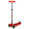 Самокат Micro серии Maxi Deluxe Glow LED - Красная аура