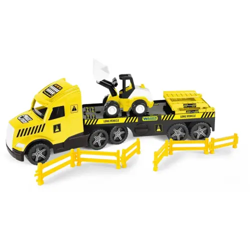 Вантажівка з бульдозером (Magic Truck Technic), 27 см