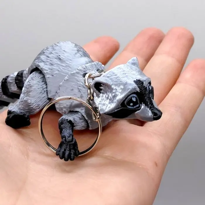 3d брелок "Енот"