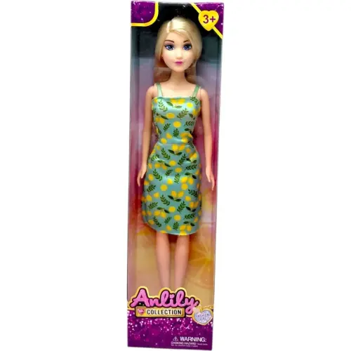Кукла "Anlily" в стильном образе, 29см (МЯТНАЯ)