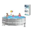 Intex Басейн каркасний (об`єм :8592л (90), розмір:366смх99см.,сходи, насос-фільтр (2006 л/год, драбина), в коробці