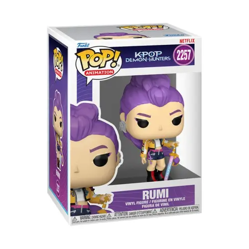 Игровая фигурка FUNKO POP серии "Кейпоп-охотницы на демонов" K-POP - РУМИ