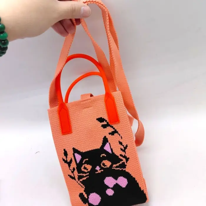 Дитяча сумочка "Кошеня" 18х12см (ПОМАРАНЧЕВА)