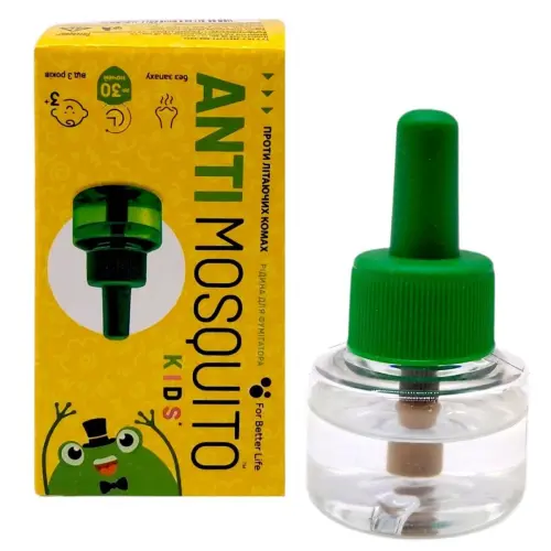 ЖИДКОСТЬ ОТ КОМАРОВ 30 НОЧЕЙ ANTI MOSQUITO KIDS, 15,3 мл
