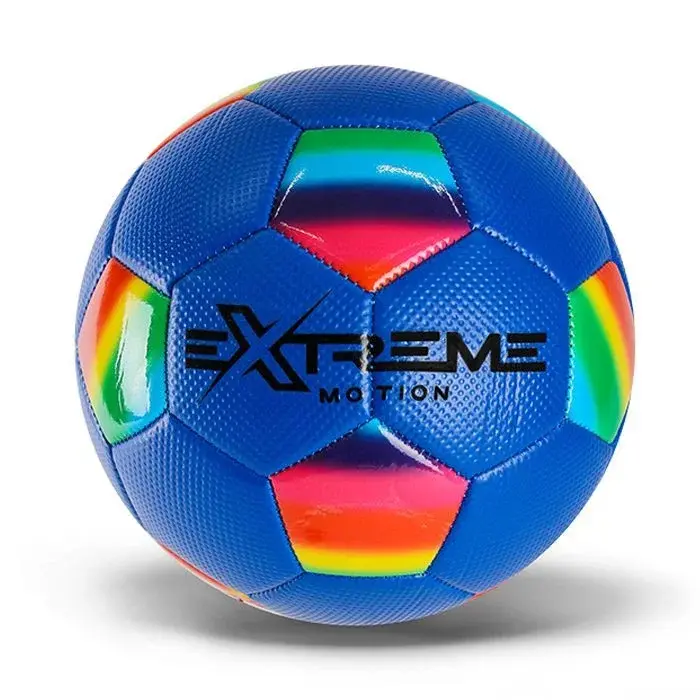 Уценка. Мяч футбольный "Extreme" размер 5, синий Спускает