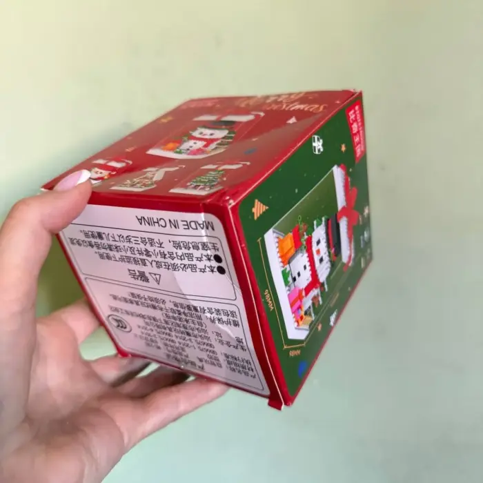 Уцінка. Конструктор в коробці 10х10*5х11 см. - Мята упаковка