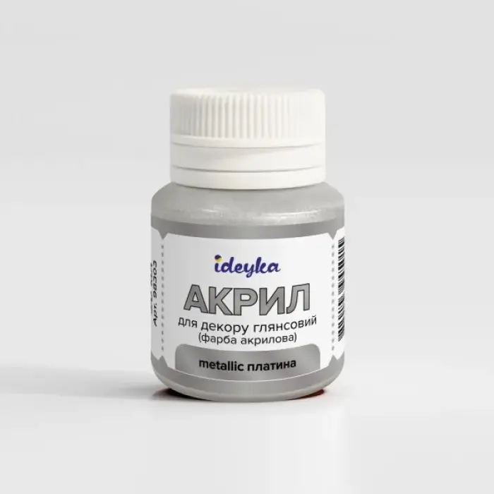 Акрил для декора - (Metallic Платина)