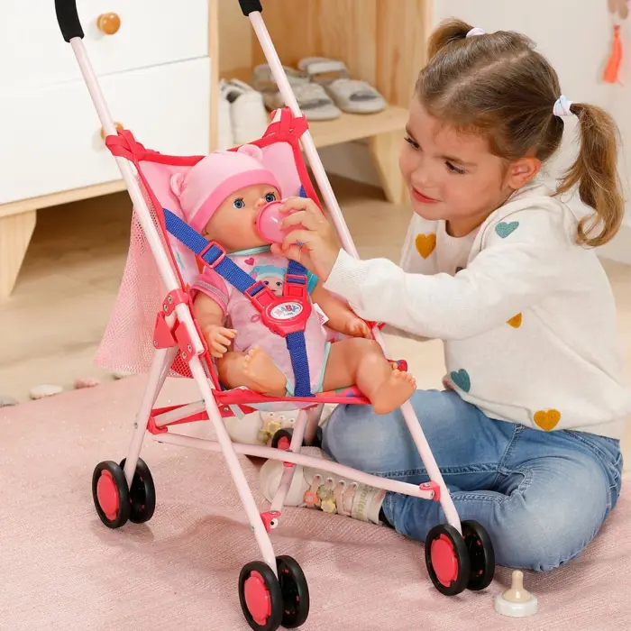 Коляска для куклы Baby Born – Яркий город