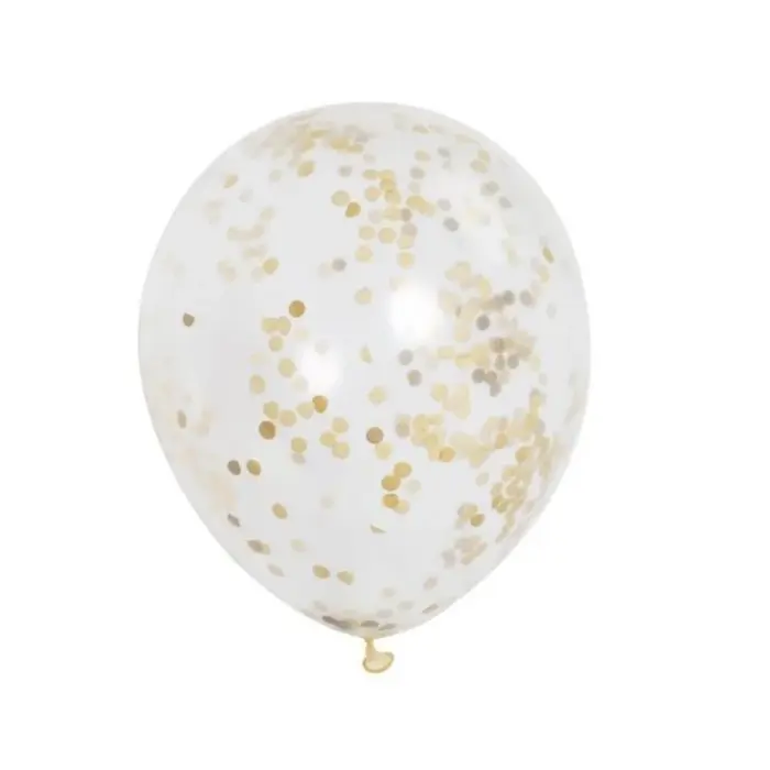 Шарики,12 дюймовые (30 см) Confftis Balloon 2,8г, 5шт. в пакете, 5 цветов микс