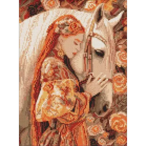 Алмазна мозаїка - "Зв'язок душ" (40х30 см)