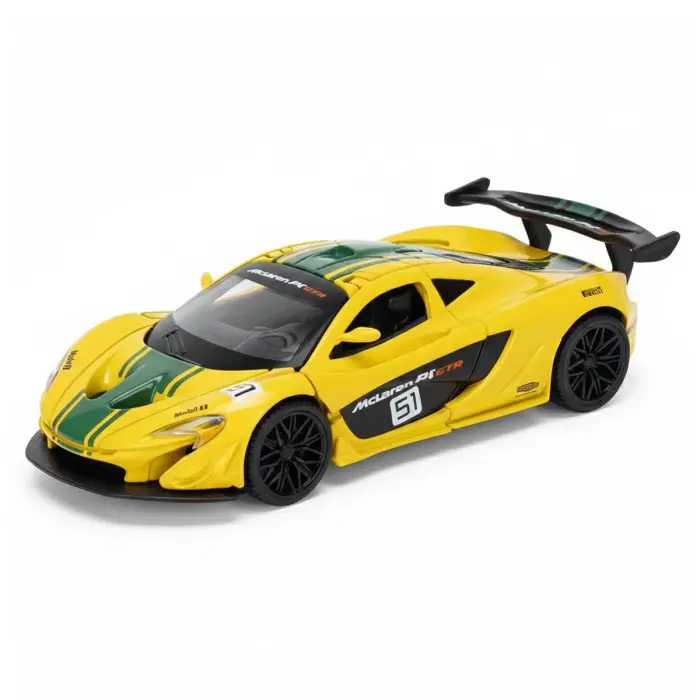 Автомодель - McLaren P1 (желтый, 1:24)