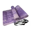 Коврик для йоги и фитнеса EasyFit s-EVA Mat 8 мм Фиолетовый