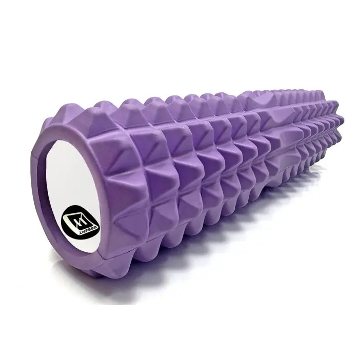 Массажный ролик EasyFit Grid Roller 45 см v.2.2 Фиолетовый