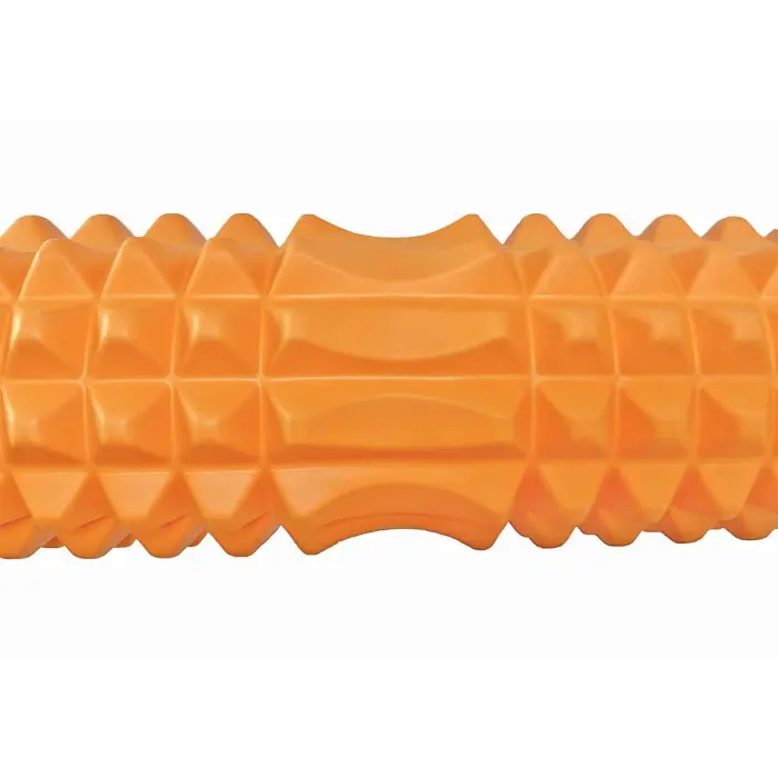 Массажный ролик EasyFit Grid Roller 45 см v.2.2 Оранжевый
