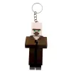 3D Брелоки MINECRAFT / МАЙНКРАФТ VILLAGER / КРЕСТЬЯНИН KEYCHAIN, 3D печать