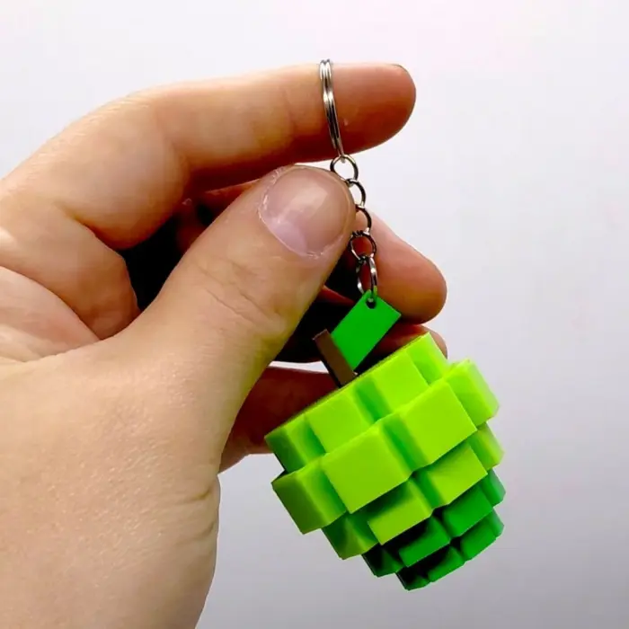 3D Брелоки ROBLOX SUGAR APPLE / ЯБЛУКО GAG KEYCHAIN, 3D печать