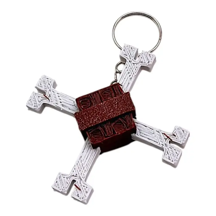 3D Брелоки "ROBLOX BONE BLOSSOM / ФРУКТ КІСТКА GAG", Keychain, 3D друк