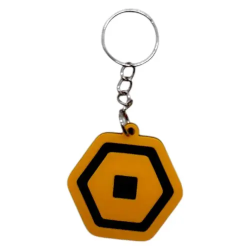 Брелок 3D печать "Roblox Robux / Валюта Роблокс Keychain"